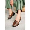 Women's Genuine Leather Low-Heeled Casual Comfort Shoes