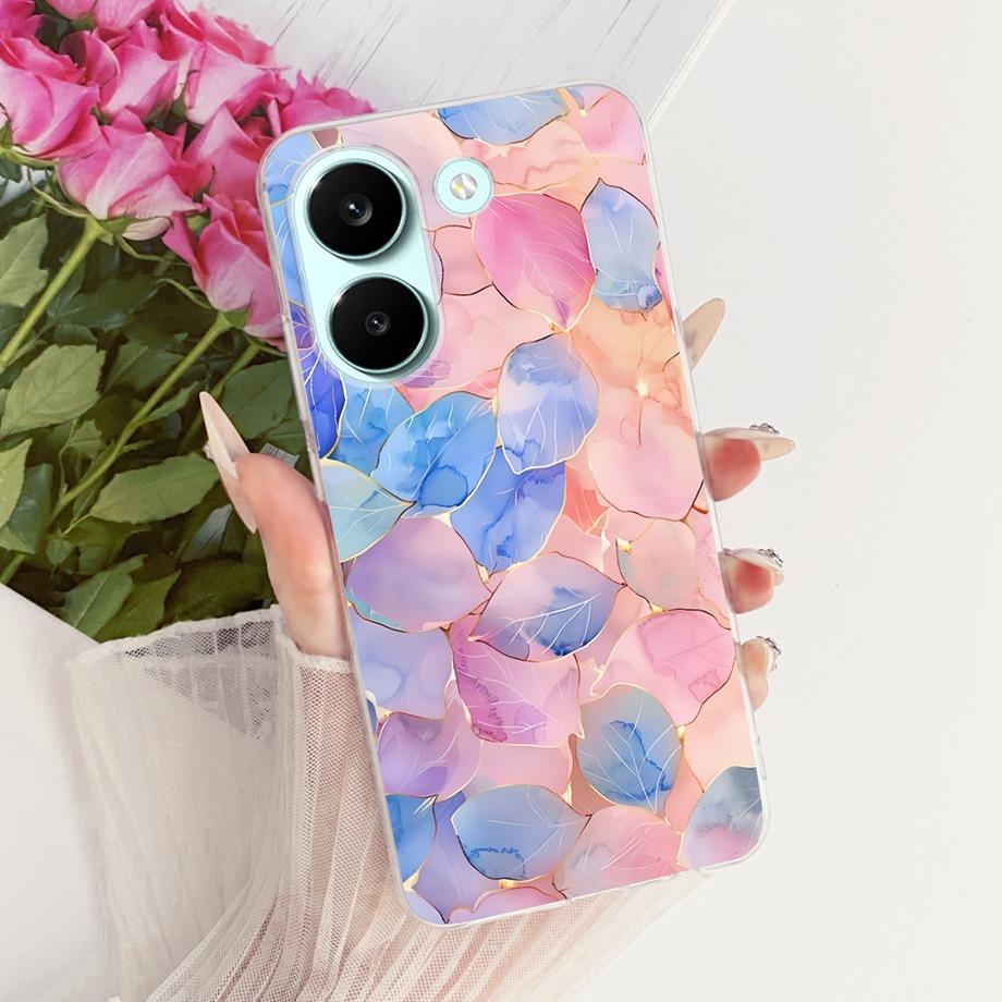 For Xiaomi Poco X8 Pro Max Phone Case Soft Silicone Cover Butterfly Dragon Cat Floral Bumper On Xiaomi Redmi Turbo 5 Max Funda