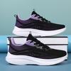 Sneakers Women's Spring and Summer New Breathable Hollow Mesh Lightweight Running Shoes Non-slip and Wear-resistant Walking Shoes