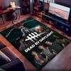 Dead Daylight Polyester Carpet, Soft Indoor Mat for Office Chair, Living Room, Computer Desk - Decorative Home Office Rug Design