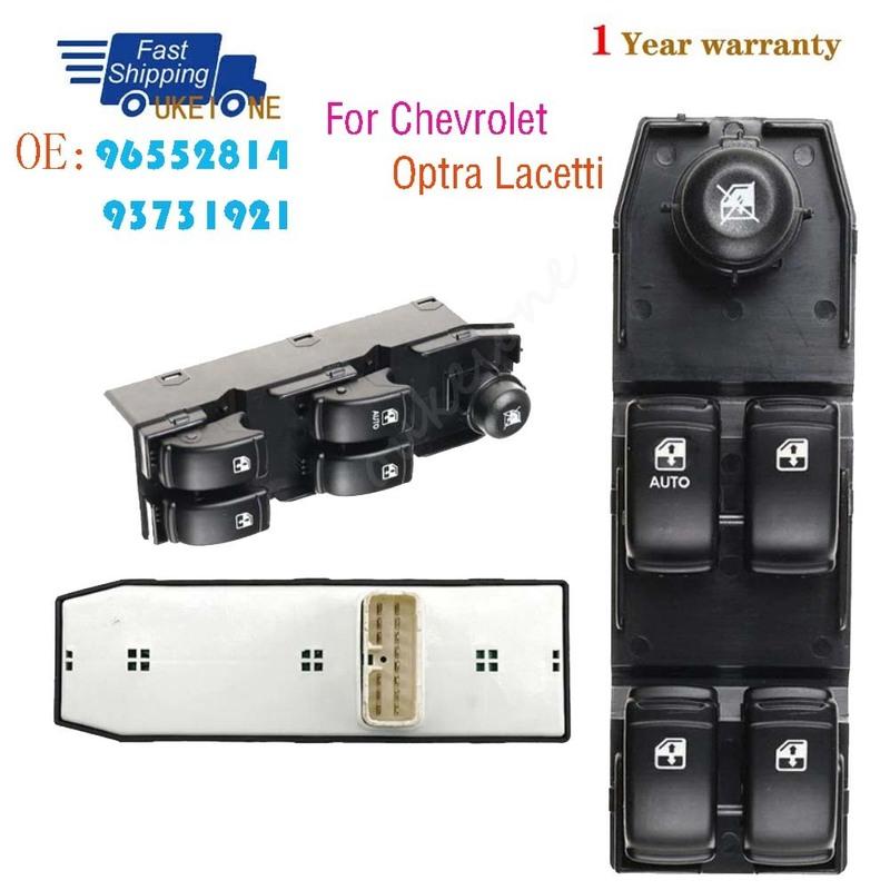 

96552814 For Chevrolet Optra Lacetti Front Left Electric Power Window Switch Lifter Control Regulator Button Parts 93731921