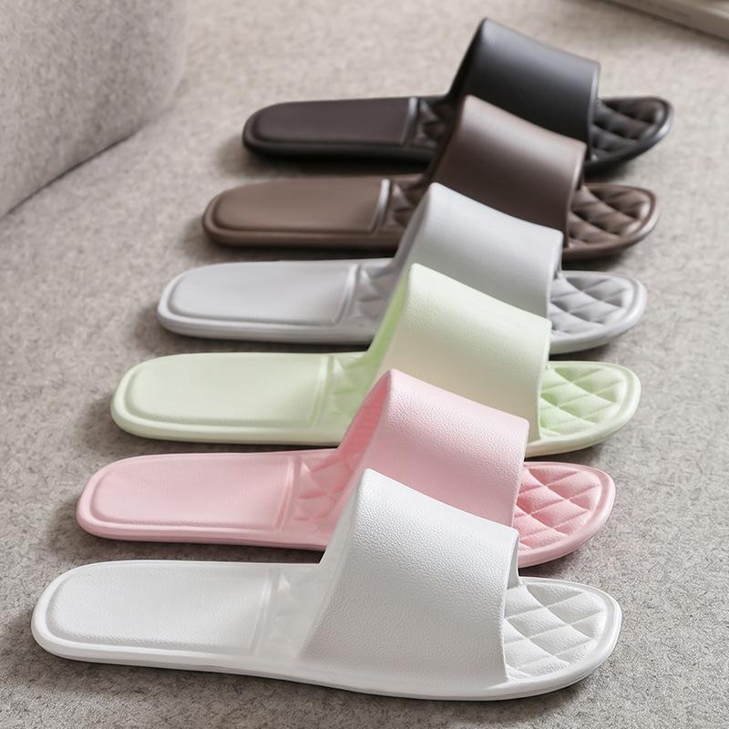 Unisex Lightweight Anti-slip Bathroom and Shower Slippers for Home or Hotel Use