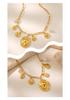 18k Gold-Plated Stainless Steel Pearl Necklace - Luxury Clavicle Chain