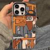 Deluxe Cartoon Man Phone Case For iPhone 17 16 15 14 13 12 11 XS XR X Pro Max Plus Colored Silver Plated Cover