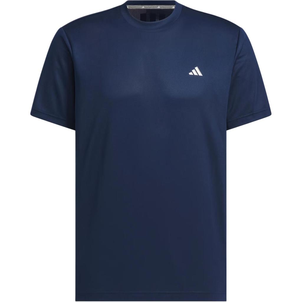Adidas Crew Neck Pullover Moisture Wicking Short Sleeve T-Shirt Men Tops JG1307