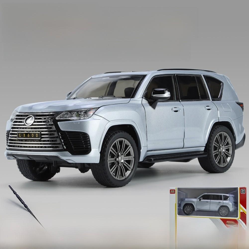 Lexus Lx600 Alloy Model Vehicle Offroad Suv With Sound Light Features Gift For