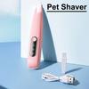 Cat Paw Trimmer Cat Clippers with Light Pet Grooming Shaver LED Display Hair Trimmer Low Noise for Pet's Hair Around Paws