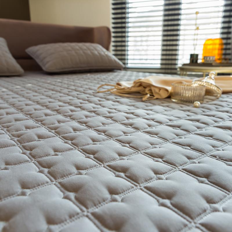 Weicher Verdickter Gesteppter Matratzenschoner Antibakteriell Milbenabweisend Bettmatratzenauflage Schutzbezug Bettdecke Nicht Enthalten Kissenbezug