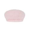 VARZAR VA Square Stud Angora Beret Pink