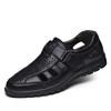 High Quality Men's Sandals Genuine Leather Dad Shoes Thick Bottom Non-slip Casual Sandals Outdoor Men Beach Shoes Large Size 47