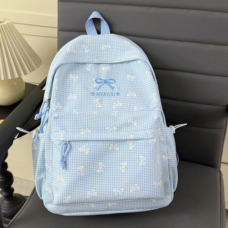 Schoolbag new schoolbag female ins Japanese girl college style backpack Korean version Harajuku printed middle school student casual backpack