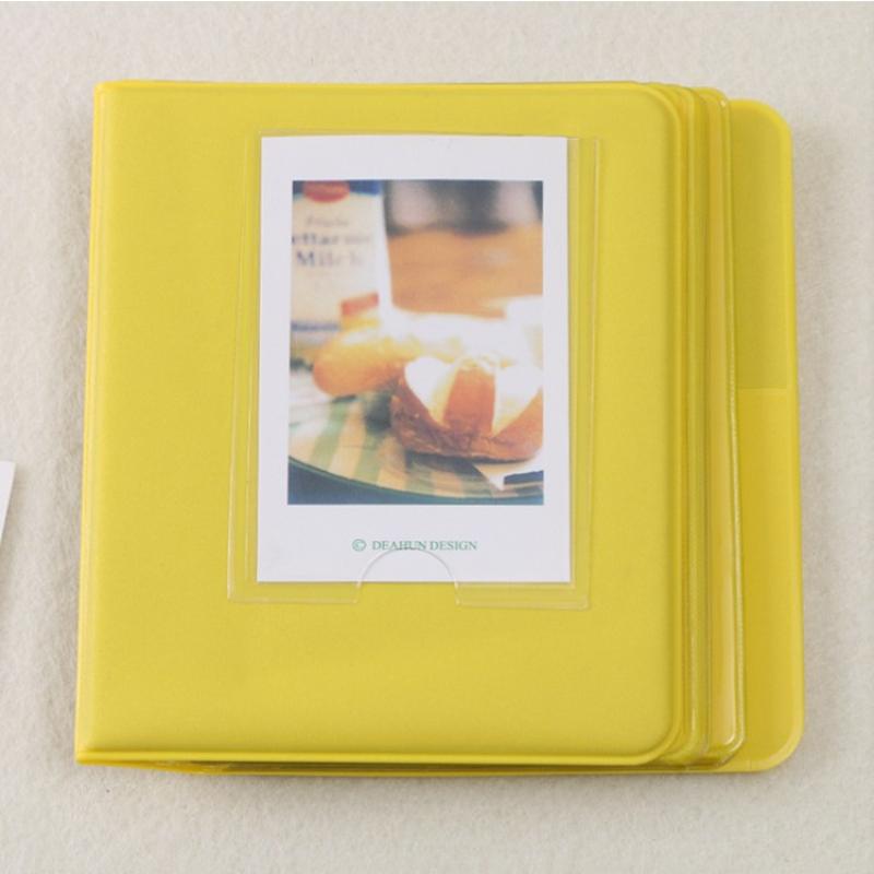 Buy 64 Pockets Mini Instant Picture Case Polaroid Photo Album Card Book Storage for Mini Film