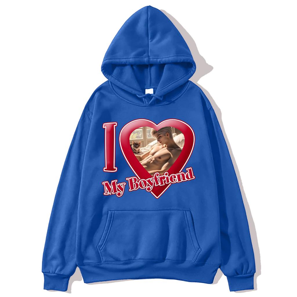 Valentines Day Perfect Hoodies Love and Deepspace Sylus Pullovers I Love My Boyfriend Sylus Sweatshirts Fashion Hoody