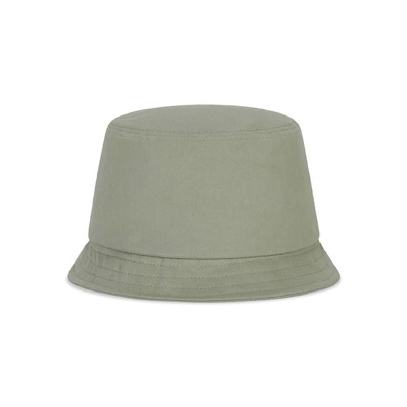 VARZAR VA Curved Logo Short Visor Bucket Hat Olive