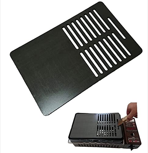 

(10) 6.0mm Thick, 180mm x 280mm, Half-Slit, Extra-Thick Iron Plate, Iwatani, Robata Compatible, BBQ (Stove not included)
