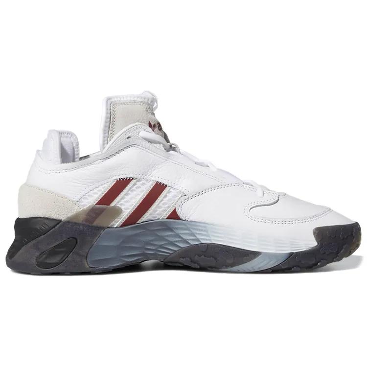 Adidas Streetball 'Collegiate Burgundy' (Unisex) Cloud White / Core Black / Collegiate Burgundy Basketball Shoes EF6990