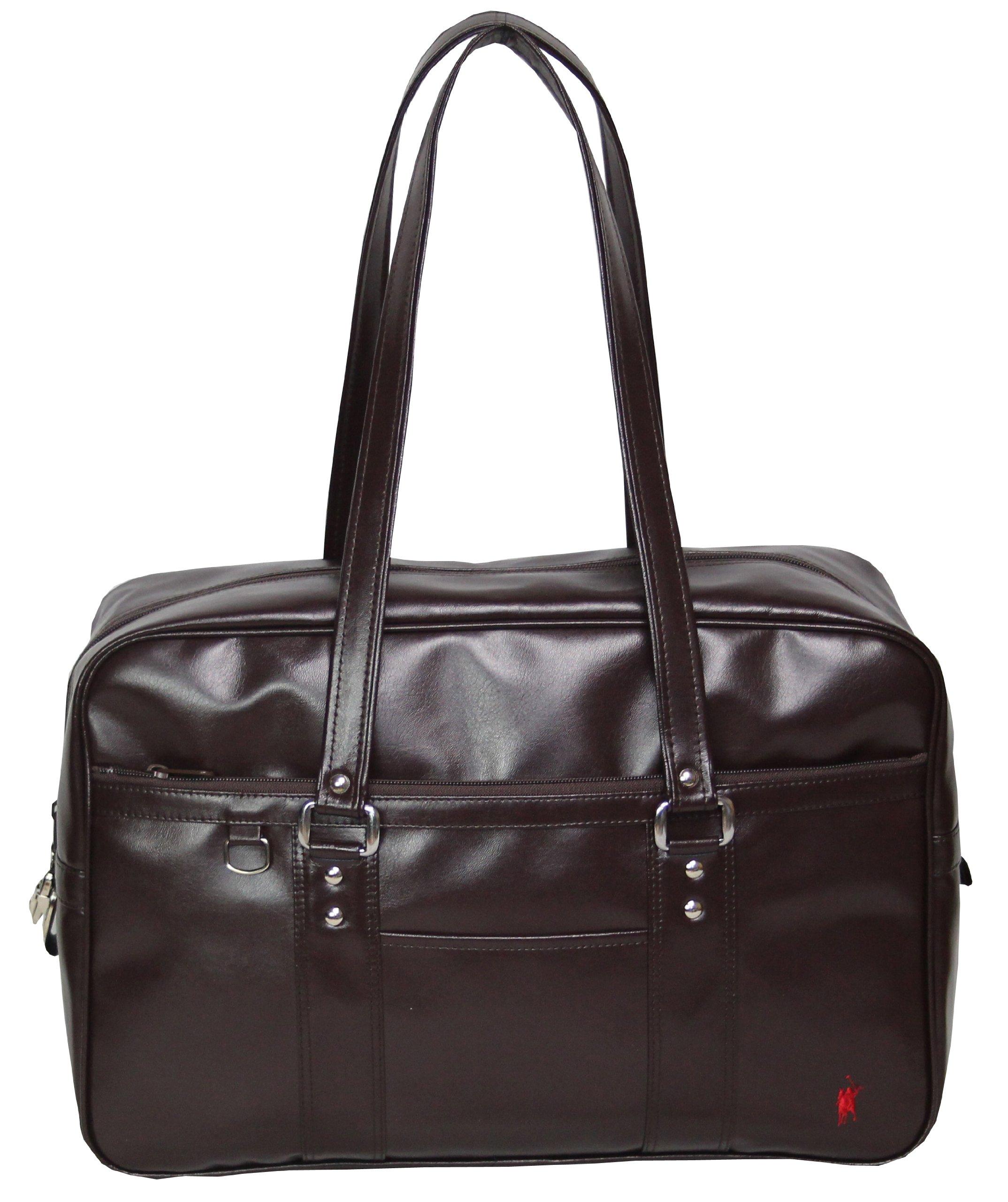 

Школьная сумка из искусственной кожи Шоколад [Country Field] [6945]