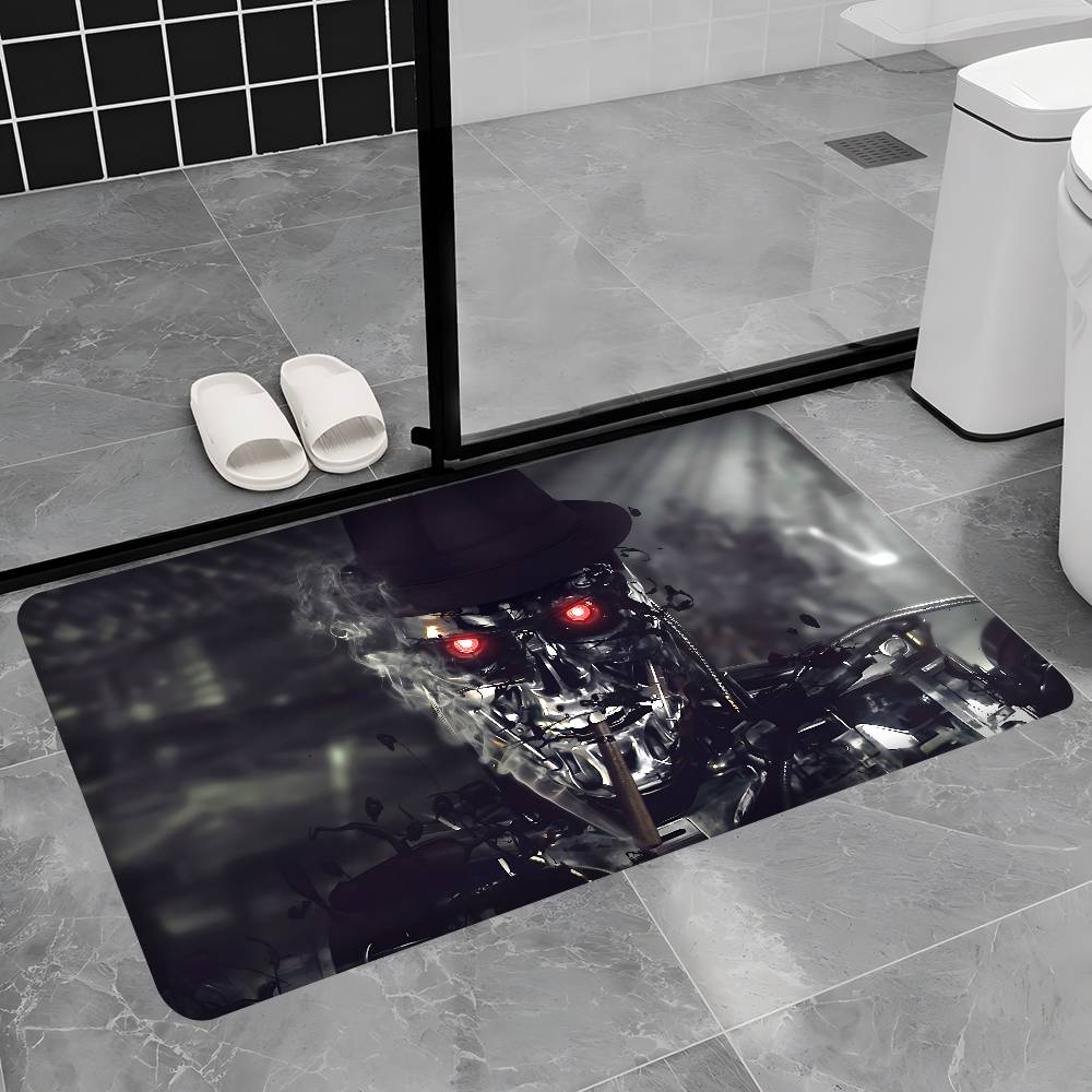 Sci Fi Movie The Terminator Kitchen Mat Cheaper Anti-slip Modern Living Room Balcony Printed Modern Home Decor