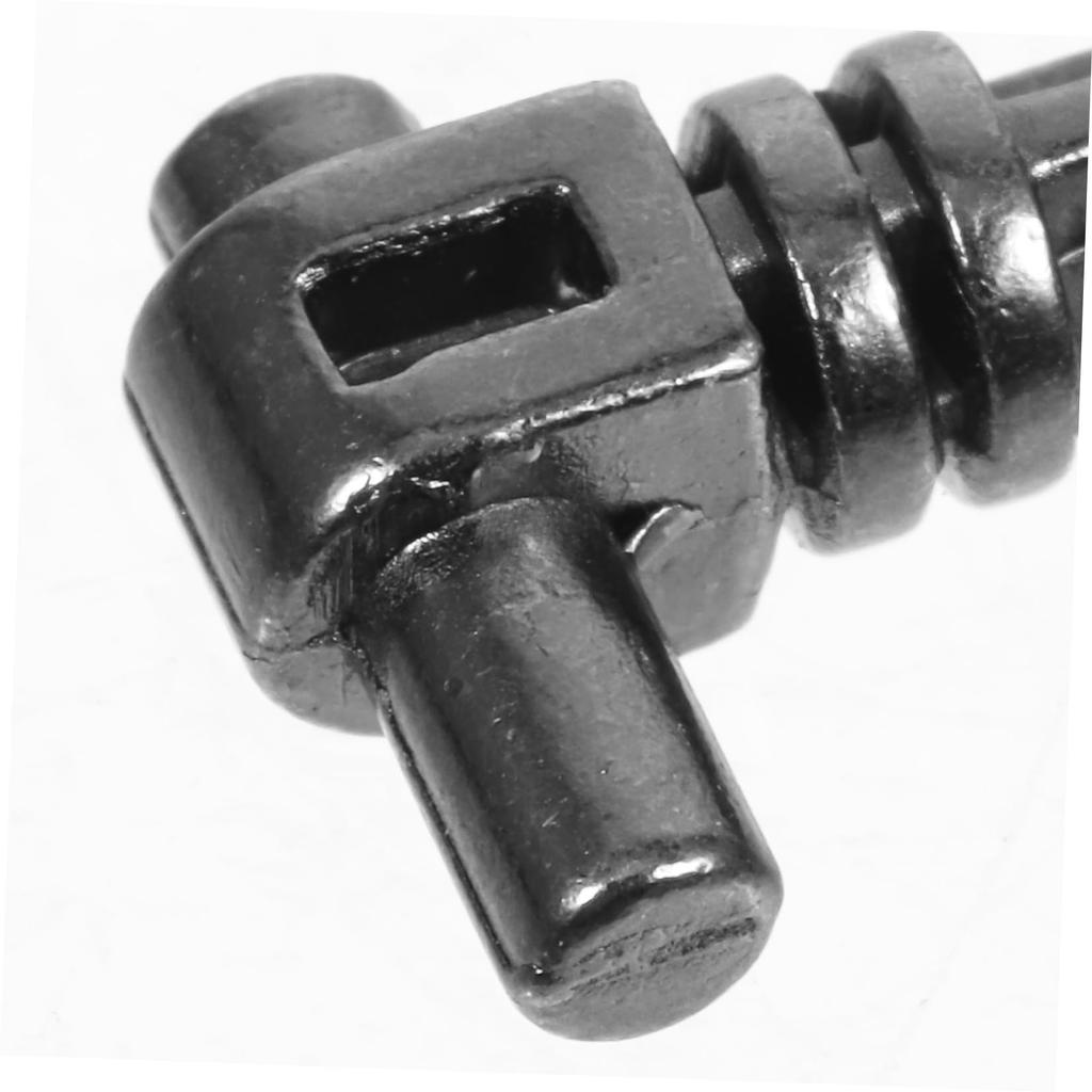 Abaodam J4 Compatible Metal Parts for Action Figure Repair, Alloy Hip Joint Parts, 15x12x5mm, 1 Pair, Black, High Durability Metal, for Plastic