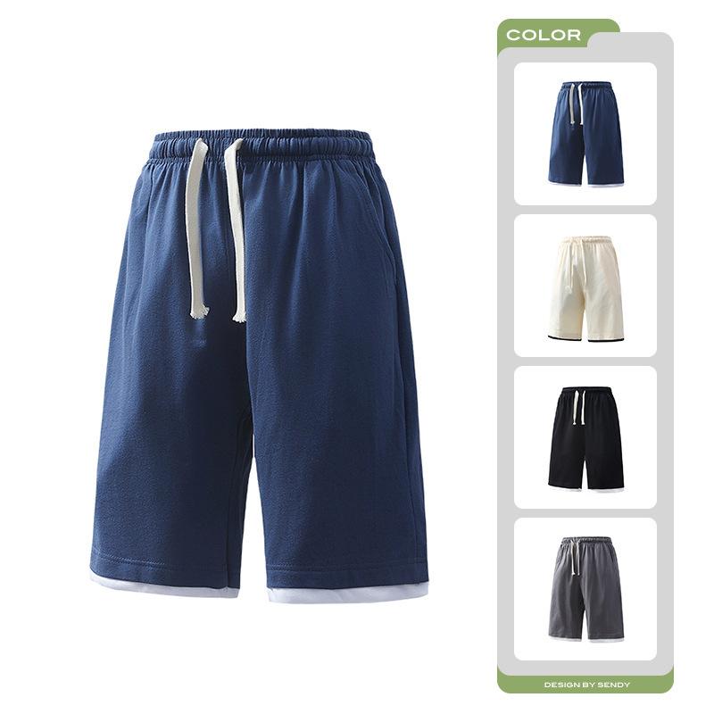 Casual Sports Pants, Breathable Pants, Basketball Shorts, Men's Loose Casual Sports Drawstring