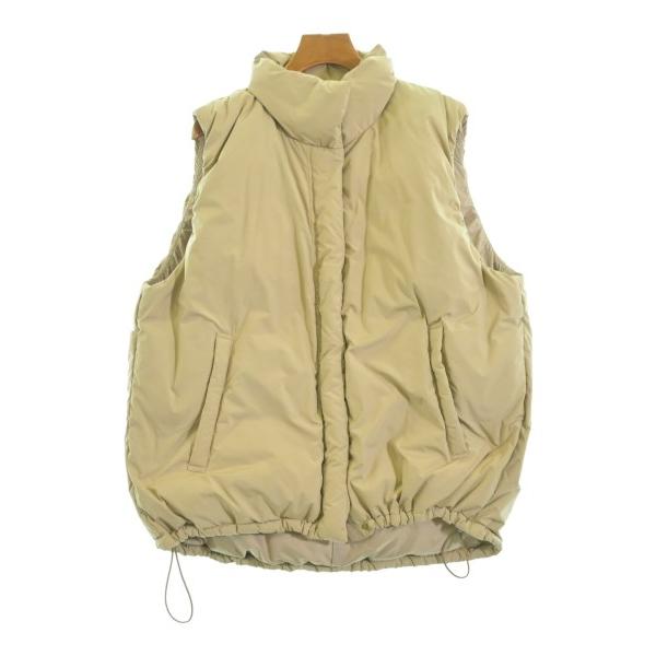 IENA Down Jacket/Down Vest Women s F Beige [Used] [Secondhand]