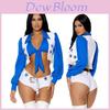 Costume di Halloween di Tendenza per Adulti Costume da Cheerleader da Donna con Design a Stella