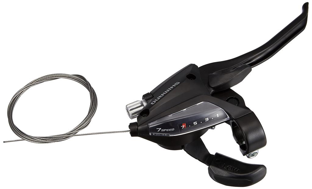 SHIMANO Lever Right Lever Only 7S Black ESTEF5004RV7AL Shifting/Brake (MTB) ST-EF500-7R