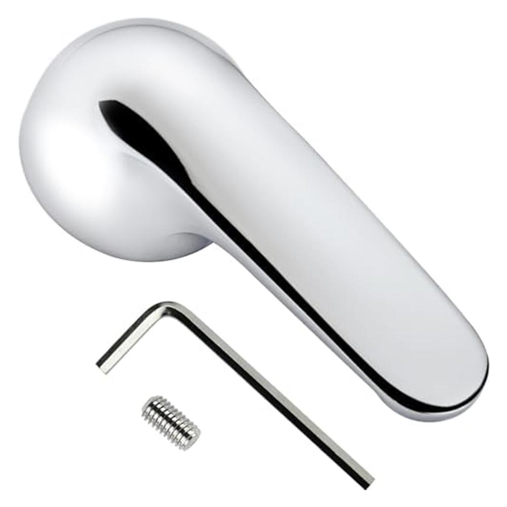 Tub Shower Handle Chrome Lever Handle Daily Wear Resistance Easy Installation Elegant Finish Long-lasting Performance