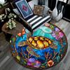 Cartoon Print Round Area Rug,Carpet Rug for Living Room Bedroom Sofa Playroom Decor,Non-slip Floor Mat