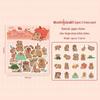 Capybara Paradise Cartoon Sticker Pack: Cute Journaling Stickers for Kids and Girls