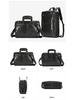 Convertible Genuine Leather Travel Bag with Hidden Straps, Expandable Large Capacity, Multifunctional for Casual Use