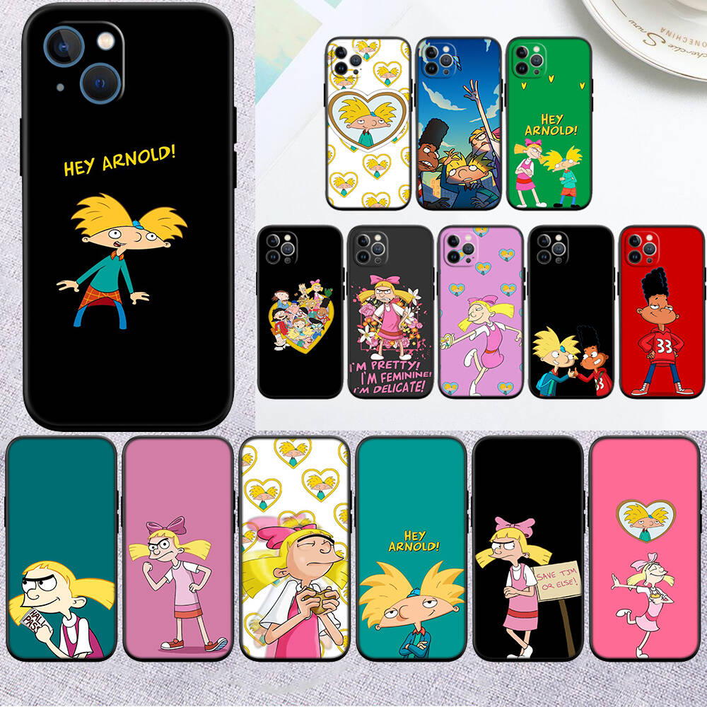 MH142 Special Hey Arnold Phone Shell for Samsung S20 S21 S22 S23 S24 FE Ultra Plus Lite S21S A55 A07 A17 F06 F16 M06 M16 M56 A36 A37 A57