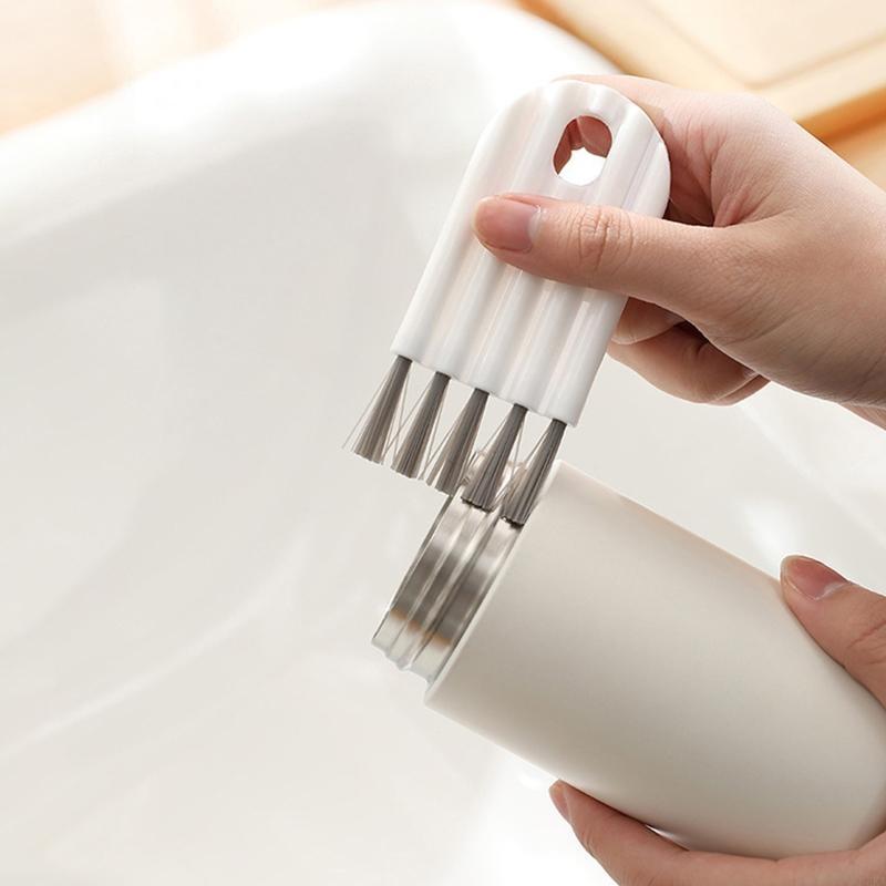 G6KA Bottle Cleaning Brush Multipurpose Bottle Cleaner Cup Cover Lid Cleaner