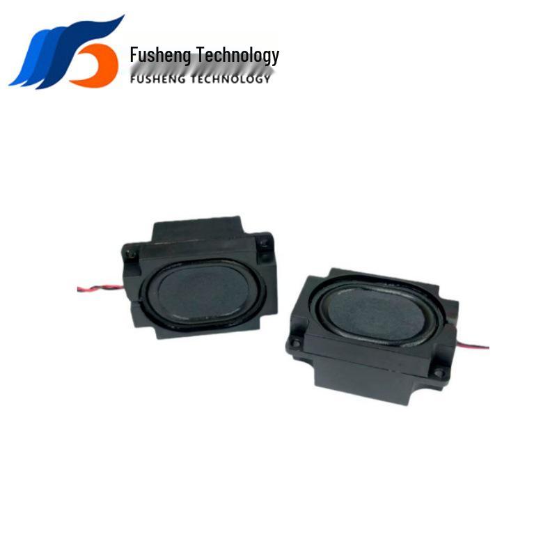 4028 Composite Membrane Speaker, 4/8 Ohm, 2W, 18mm Thickness, Voice Broadcast, with Mounting Holes.