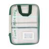 Large Capacity Waterproof Handheld Study Bag Elementary School Subject Test Paper Storage Bag Transparent Exam Pouch