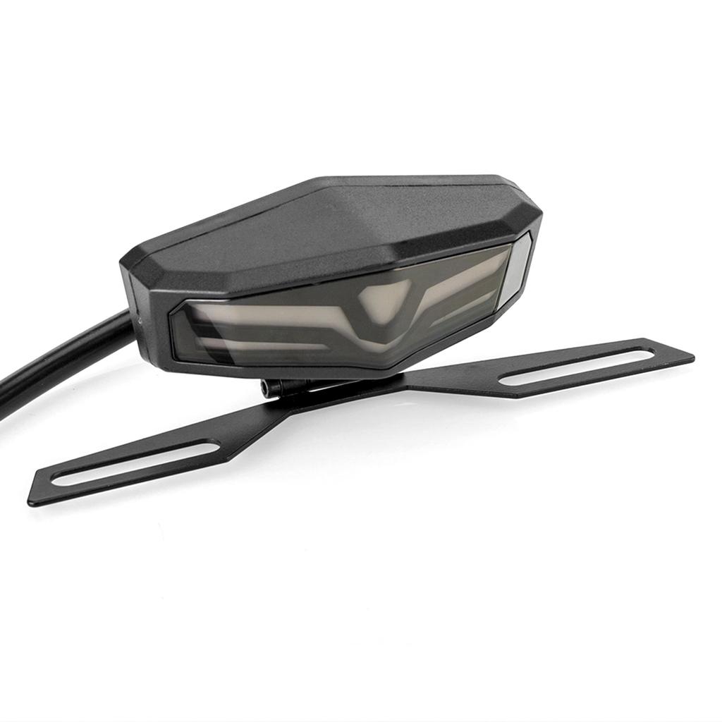 Universal LED Tail Light Integrated Running Lamp Brake & Turn Signal Light with License Plate