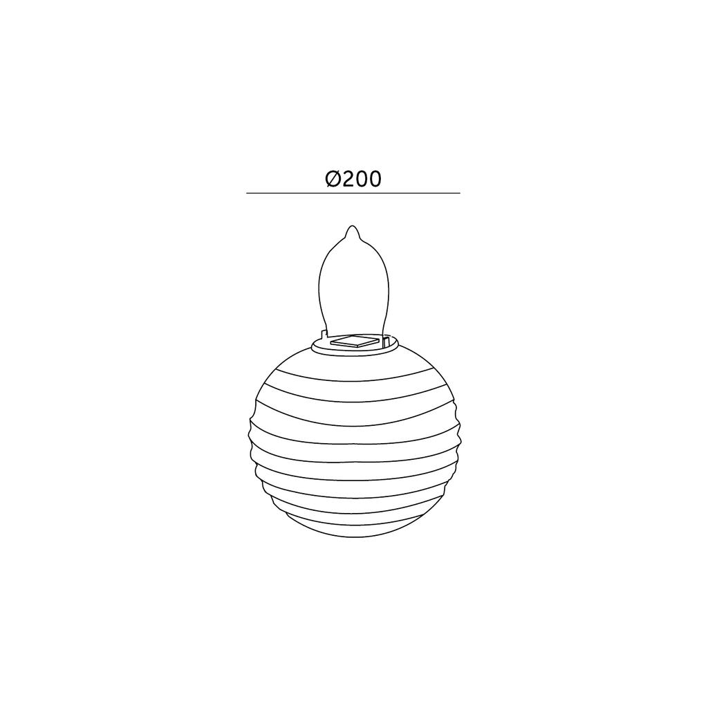 HARMONY Solar LED Garden Light 3000K IP44 LED2B