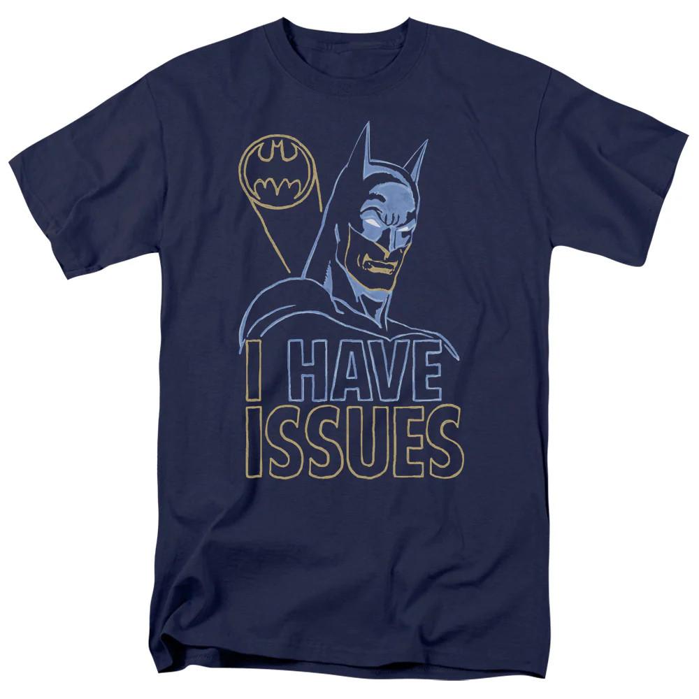 

DC Comics Issues Mens T Shirt Navy Blue S