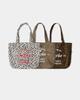 Aeyiostudio (New Color Added) Cotton Shoulder Bag Leopard_Ash3001 (3 Colors)