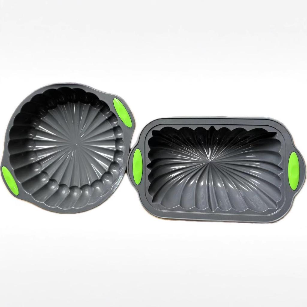 High-Temperature Resistant Silicone Cake, Toast, Cookie, and Muffin Mold