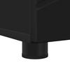 Bathroom Storage Cabinet with Door Black 30 x 35 x 192 cm