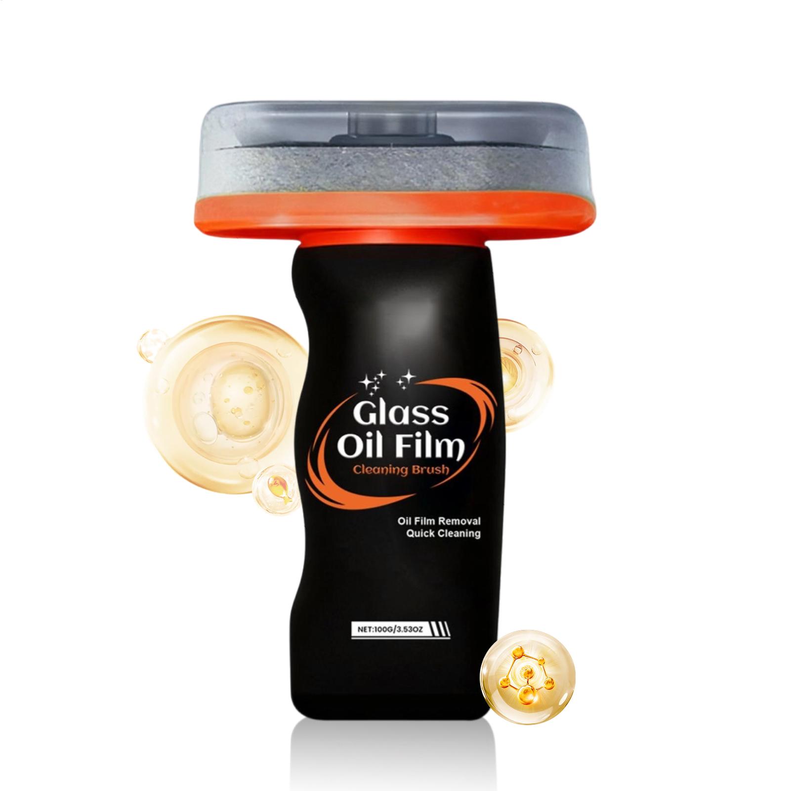 

Glass Oil Film Cleaning Brush 100g Powerful Scrubber Glass Cleaning Board For Automotive Interior Windshield Glass CN