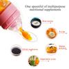 Baby Bottle Crowd Training Silicone Bottle  Spoonfood Supplement Bottle