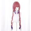 Ilulu Cosplay Wig Kobayashi-san Chi No Maid Dragon Twin Ponytails Gradient Pink Purple Synthetic Long Curly Hair Free Wig Cap