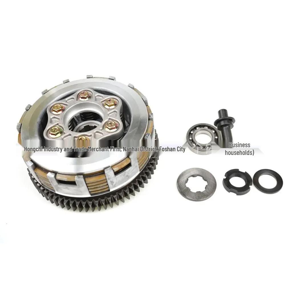 Meikeduo Motorcycle Clutch Assembly 6-Stud 6-Plate for FT/CG150 Dm200 Rt250zs