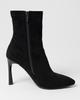 Ботильоны на шпильке Aiformaria 86709 36 черный замша велюр