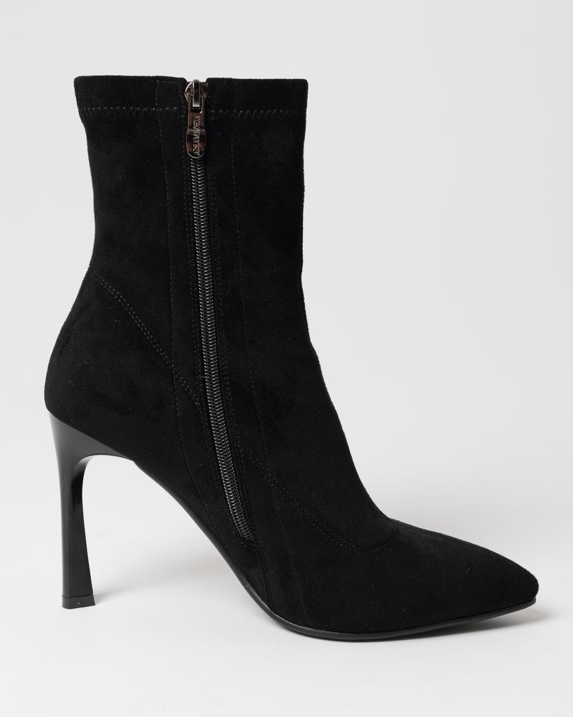 Ботильоны на шпильке Aiformaria 86709 36 черный замша велюр