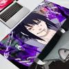 Mouse Pad Large Naruto Gamer Gaming Accessories Speed Keyboard Rubber Lock Edge Desk Mat Laptop Mousepad Durable Anime