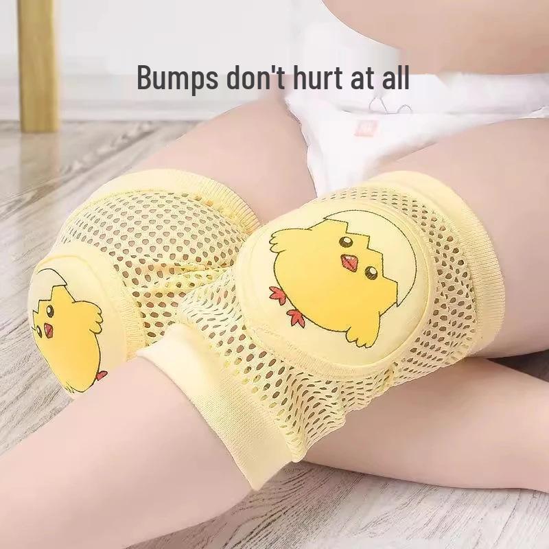 Dünne Baby-Knieschoner zum Krabbeln und Laufen - Rutschfeste Säuglingsschutzärmel