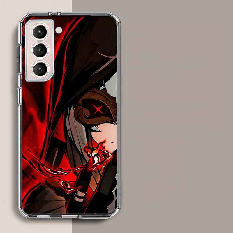 Arlecchino Genshin Impact Phone Case for Samsung A16 A17 A26 A36 A56 A57 A55 A54 A37 A15 A25 A35 A14 A24 A34 Galaxy Note 20 10 A